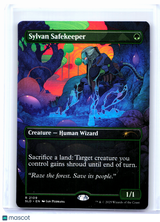 2025 Magic: The Gathering—Sylvan Safekeeper #2109 Secret Lair Drop—Rare Nonfoil