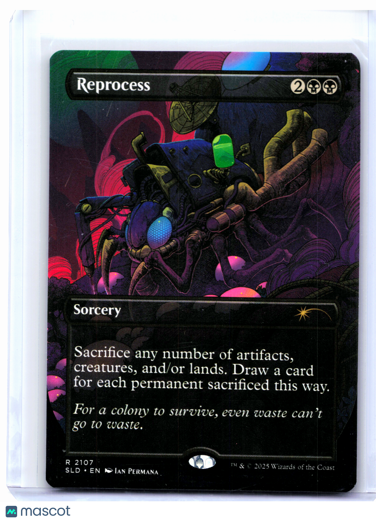 2025 Magic: The Gathering—Reprocess #2107 Secret Lair Drop—Rare Nonfoil