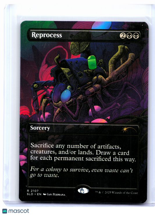 2025 Magic: The Gathering—Reprocess #2107 Secret Lair Drop—Rare Nonfoil