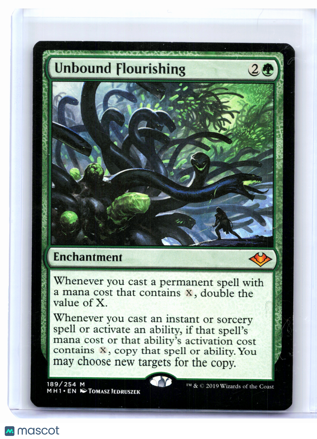 2019 Magic: TG—Unbound Flourishing #189 Modern Horizons—Mythic Nonfoil