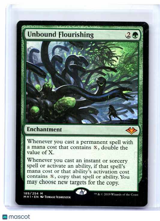 2019 Magic: TG—Unbound Flourishing #189 Modern Horizons—Mythic Nonfoil