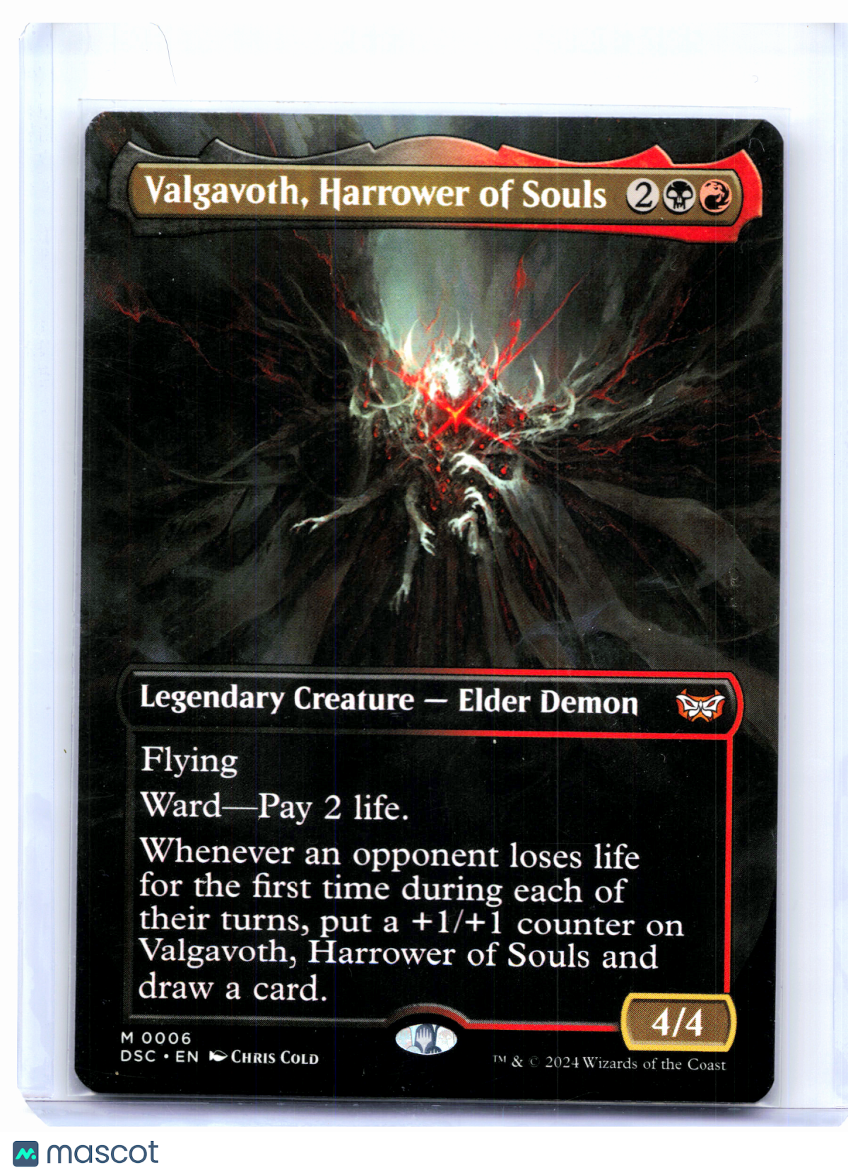 2024 Magic: TG—Valgavoth, Harrower of Souls (Borderless) #006 DSC—Mythic Nonfoil