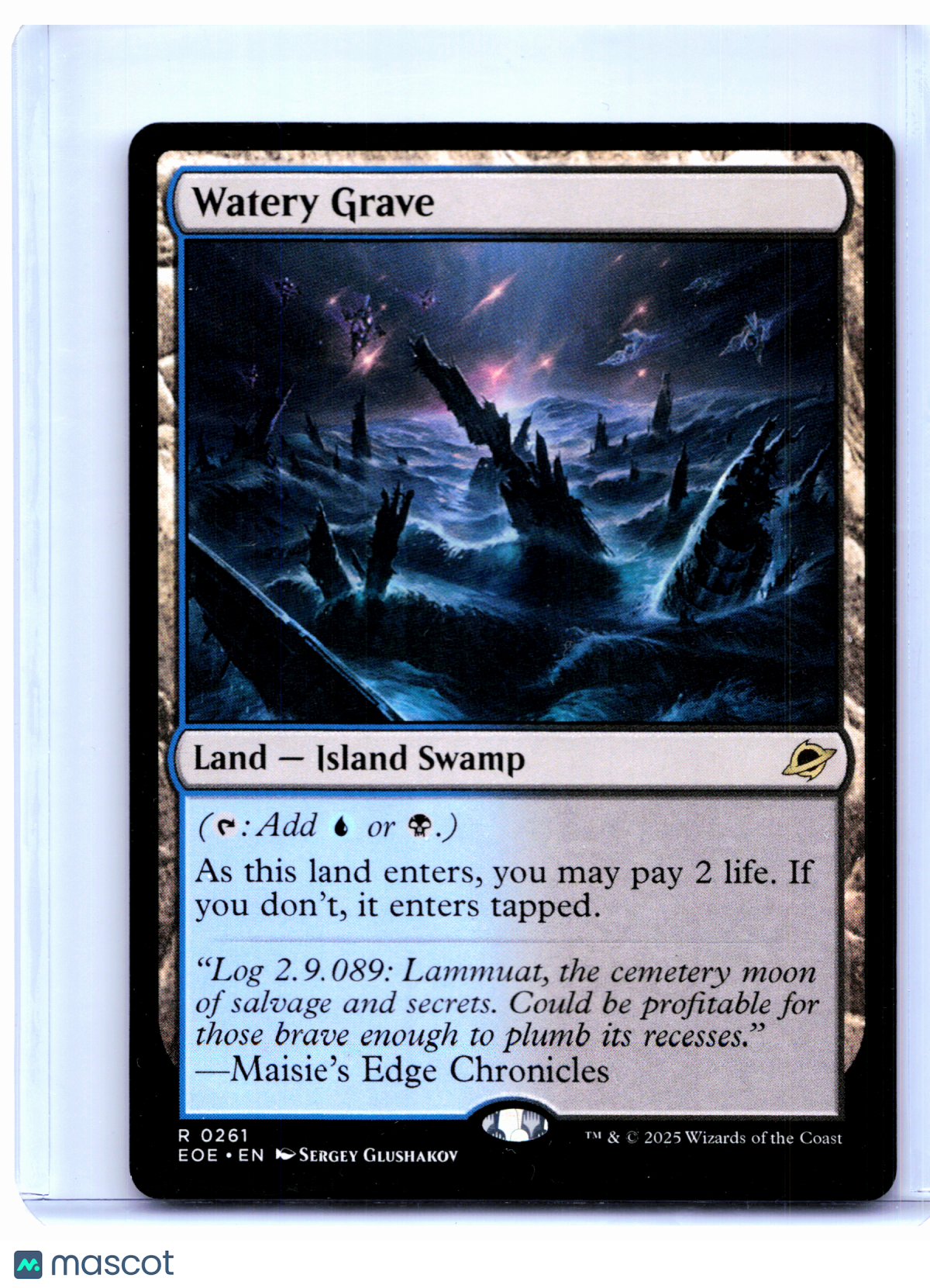 2025 Magic: The Gathering—Watery Grave #0261 Edge of Eternities—Rare Nonfoil