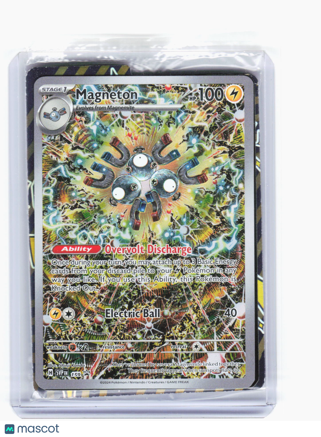 2024 Pokemon—Magneton #SVP EN 159 Scarlet & Violet Promo Cards—BSP Foil