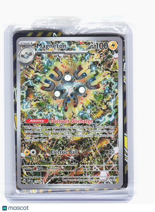 2024 Pokemon—Magneton #SVP EN 159 Scarlet & Violet Promo Cards—BSP Foil