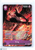2024 One Piece Card Game—King #EB04-031 The Azure Sea's Seven—Rare Foil (AA)