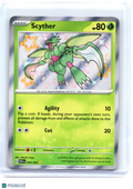 2024 Pokemon—Scyther #95 Paldean Fates—Shiny Rare Holo [Lightly Played]