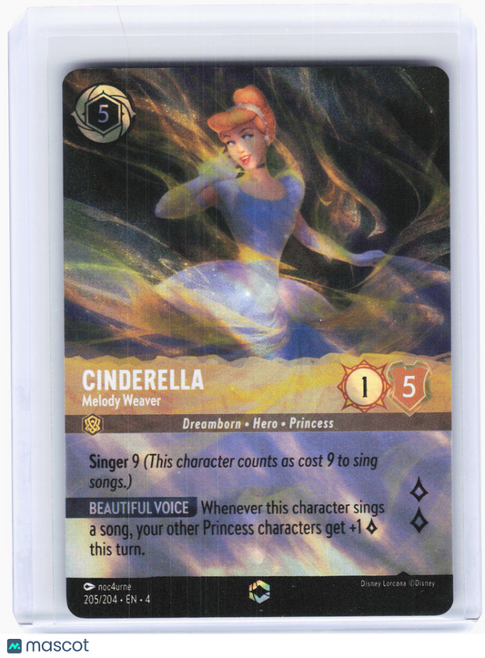 2024 Disney Lorcana—Cinderella (Enchanted) #205/204 Ursula's Return—ENCHT Foil