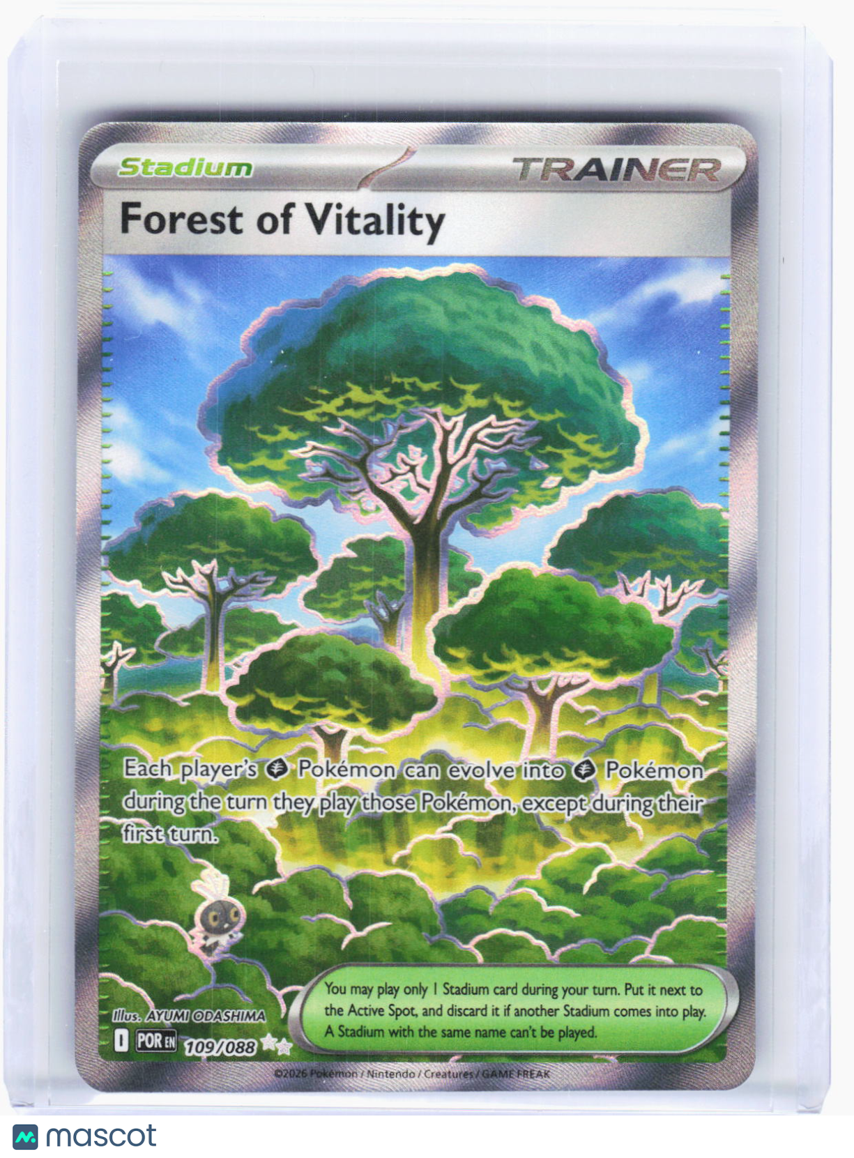 2026 Pokemon—Forest Of Vitality #109/88 Perfect Order—Ultra Rare Foil