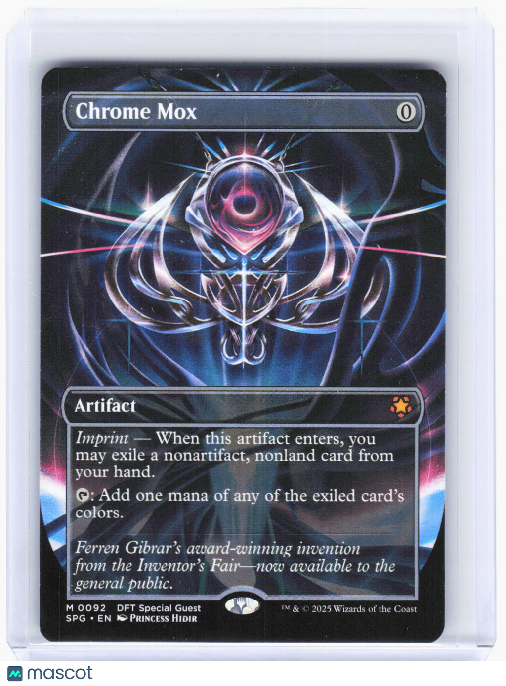 2025 Magic: The Gathering—Chrome Mox (Borderless) #92 (SPG)—Mythic Non-Foil