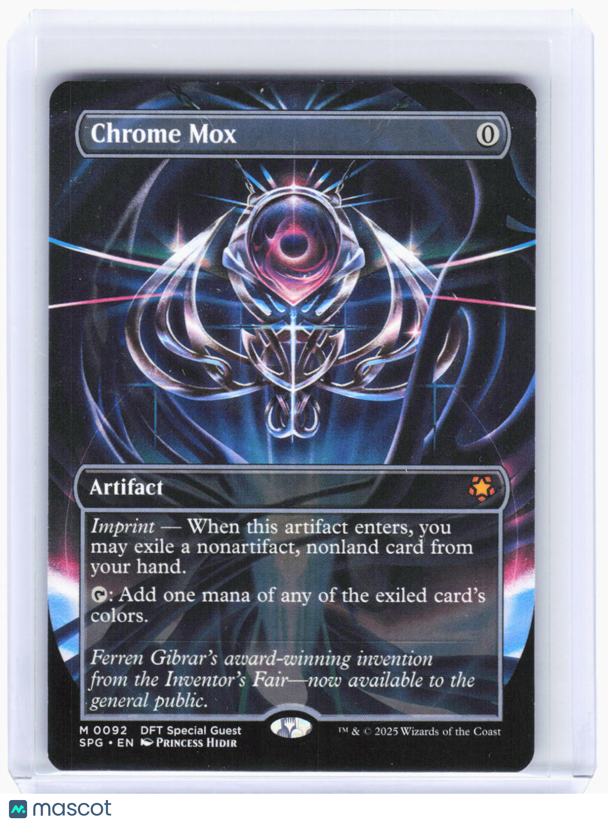 2025 Magic: The Gathering—Chrome Mox (Borderless) #92 (SPG)—Mythic Non-Foil