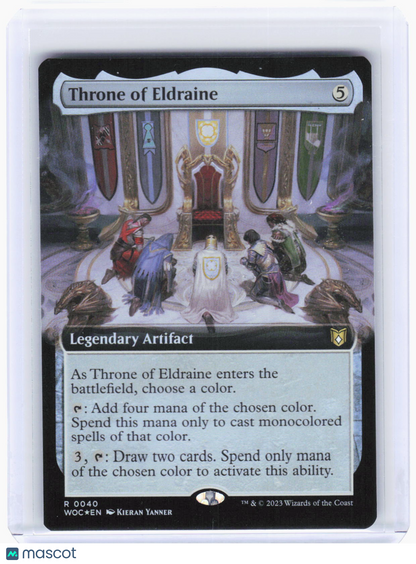 2023 Magic: The Gathering—Throne of Eldraine (Extended Art) #40 (WOC)—Rare Foil