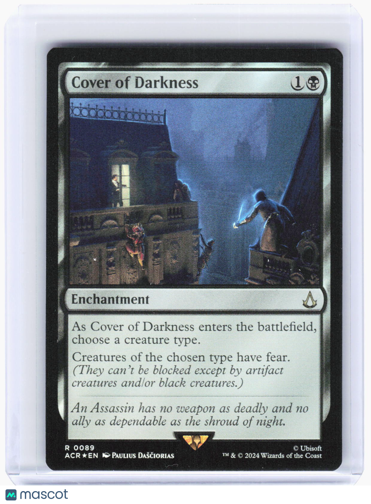 2024 Magic: The Gathering—Cover of Darkness #89 (ACR)—Rare Foil