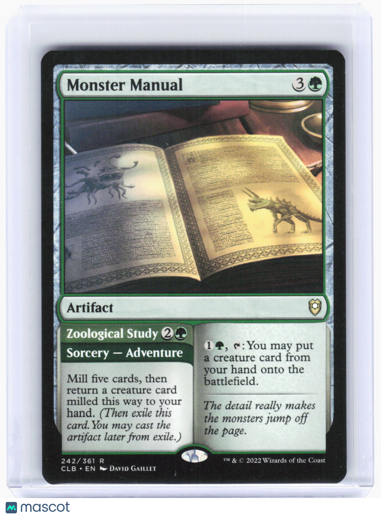 2022 Magic: The Gathering—Monster Manual #242 (CLB)—Rare Non-Foil