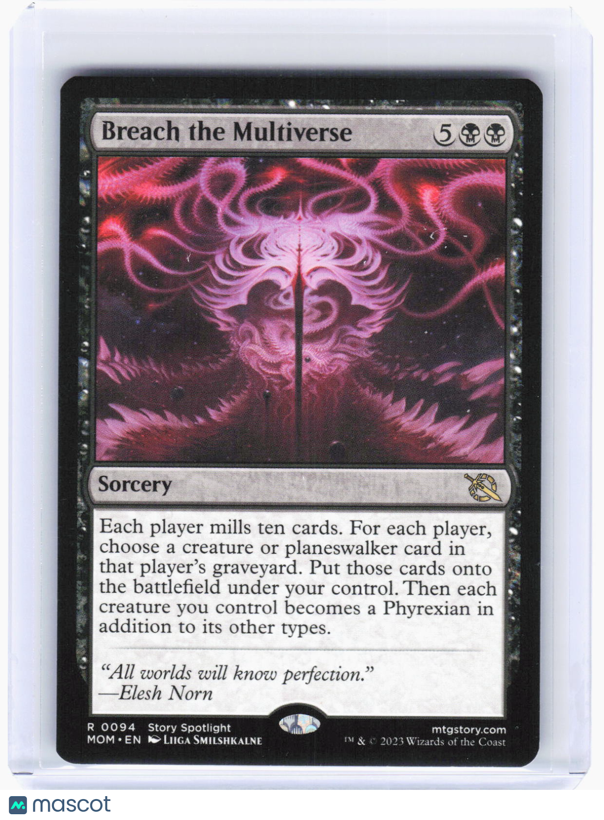 2023 Magic: The Gathering—Breach the Multiverse #94 (MOM)—Rare Non-Foil