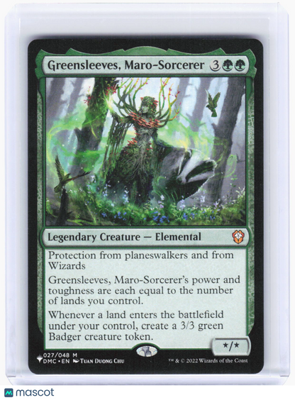 2022 Magic: The Gathering—Greensleeves, Maro-Sorcerer #27 (LIST)—Mythic Non-Foil