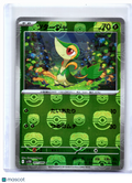 2025 Pokemon—Snivy (Master Ball Pattern) #1/86 Black Bolt—Common Holo Japanese