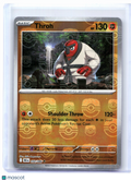 2025 Pokemon—Throh (Master Ball Pattern) #050/086 Black Bolt—Uncommon Holo