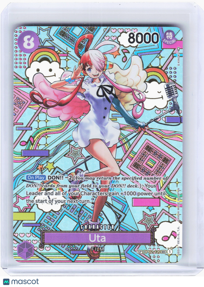 2023 One Piece—Uta #OP02-120 Awakening of the New Era—Secret Rare Foil