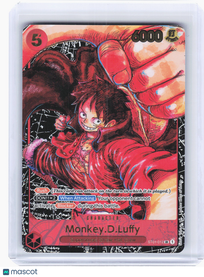 2023 One Piece—Monkey.D.Luffy #ST01-012 Awakening of the New Era—Super Rare Foil