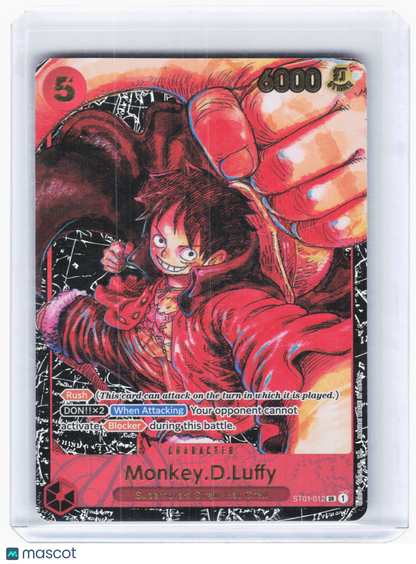 2023 One Piece—Monkey.D.Luffy #ST01-012 Awakening of the New Era—Super Rare Foil