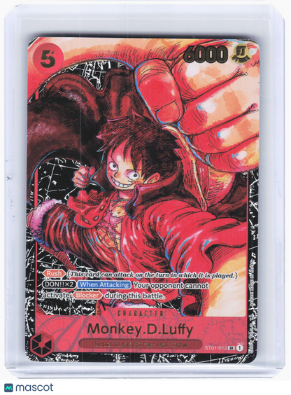 2023 One Piece—Monkey.D.Luffy #ST01-012 Awakening of the New Era—Super Rare Foil