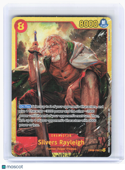 2025 Silvers Rayleigh #OP08-118 Premium Booster -The Best- Vol. 2—Secret Rare