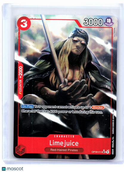 2024 One Piece—Limejuice (Alt Art) #OP09-014 Emperors in the New World—Foil