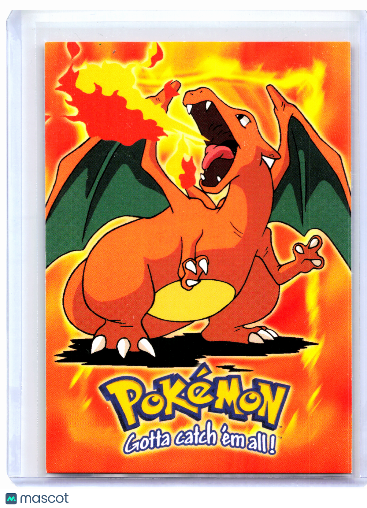 1999 Pokemon—Charizard #E6 of 12 Topps Pokemon The Movie—Nonholo