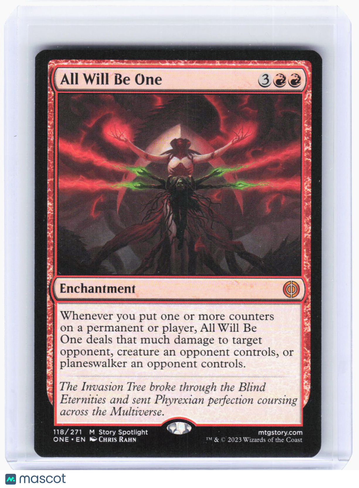 2023 Magic: The Gathering—All Will Be One #118 (ONE)—Mythic Non-Foil