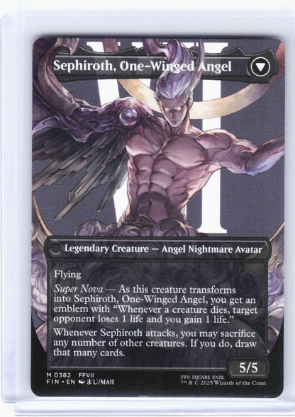 2025 Magic: The Gathering—Sephiroth, Fabled SOLDIER #382 (FIN)—Mythic Non-Foil