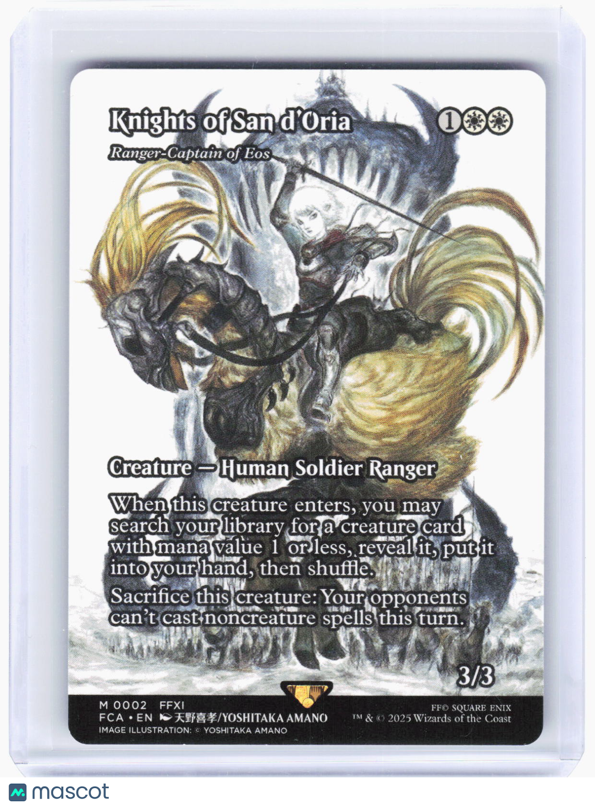 2025 Magic: The Gathering—Knights of San d'Oria #2 (FCA)—Mythic Non-Foil
