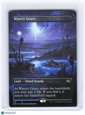 2022 Magic: The Gathering—Watery Grave (Borderless) #278 Unfinity—Rare Foil