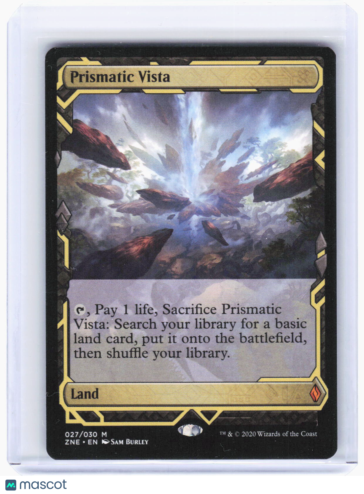 2020 Magic: The Gathering—Prismatic Vista #27 (ZNE)—Mythic Non-Foil