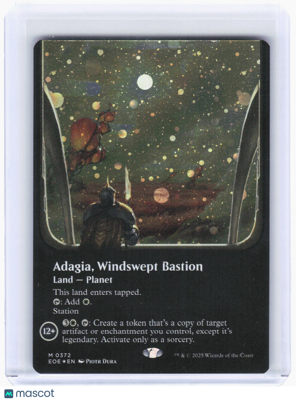 2025 Magic: The Gathering—Adagia, Windswept Bastion (GF) #372 (EOE)—Mythic Foil