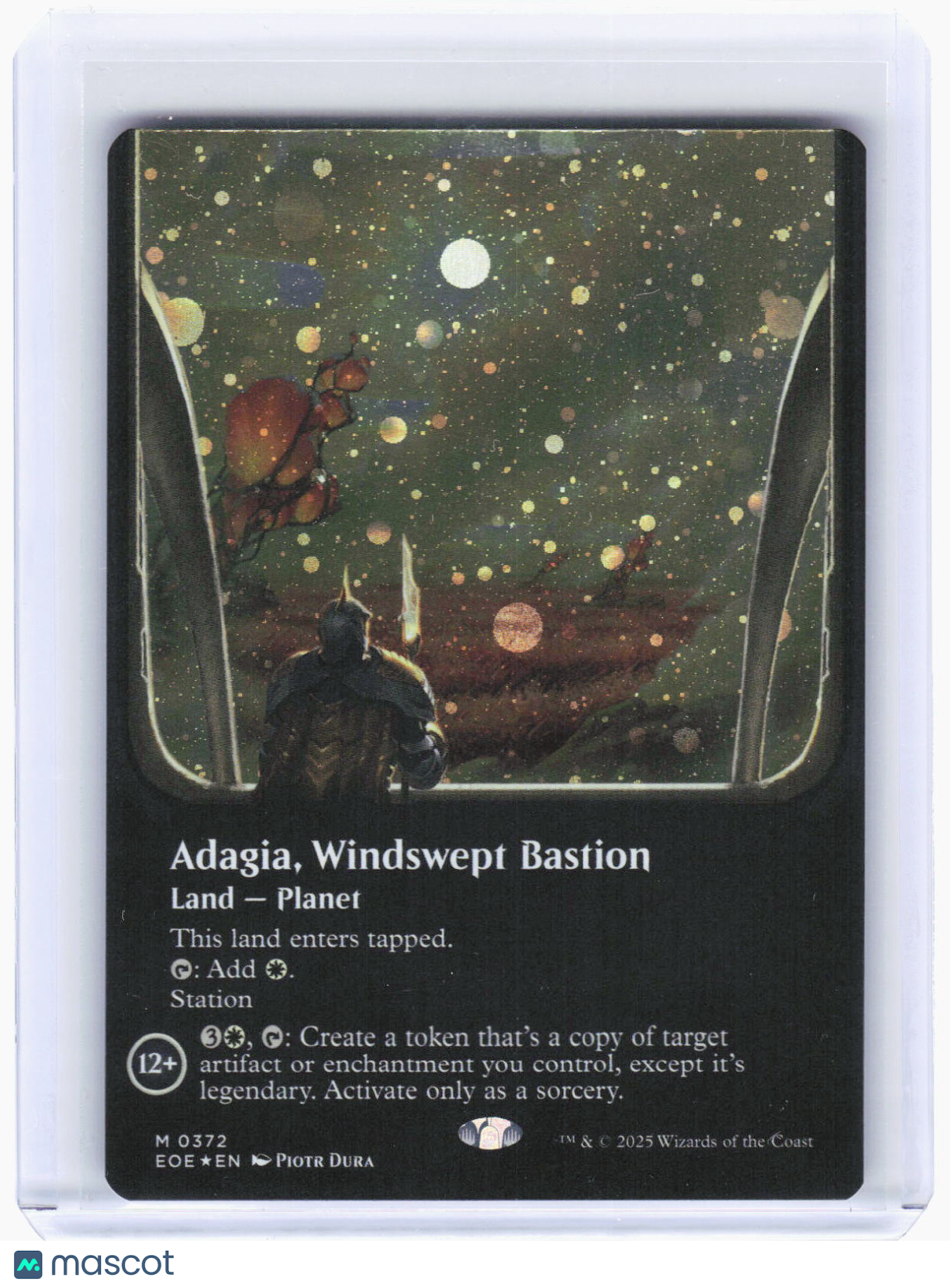 2025 Magic: The Gathering—Adagia, Windswept Bastion (GF) #372 (EOE)—Mythic Foil