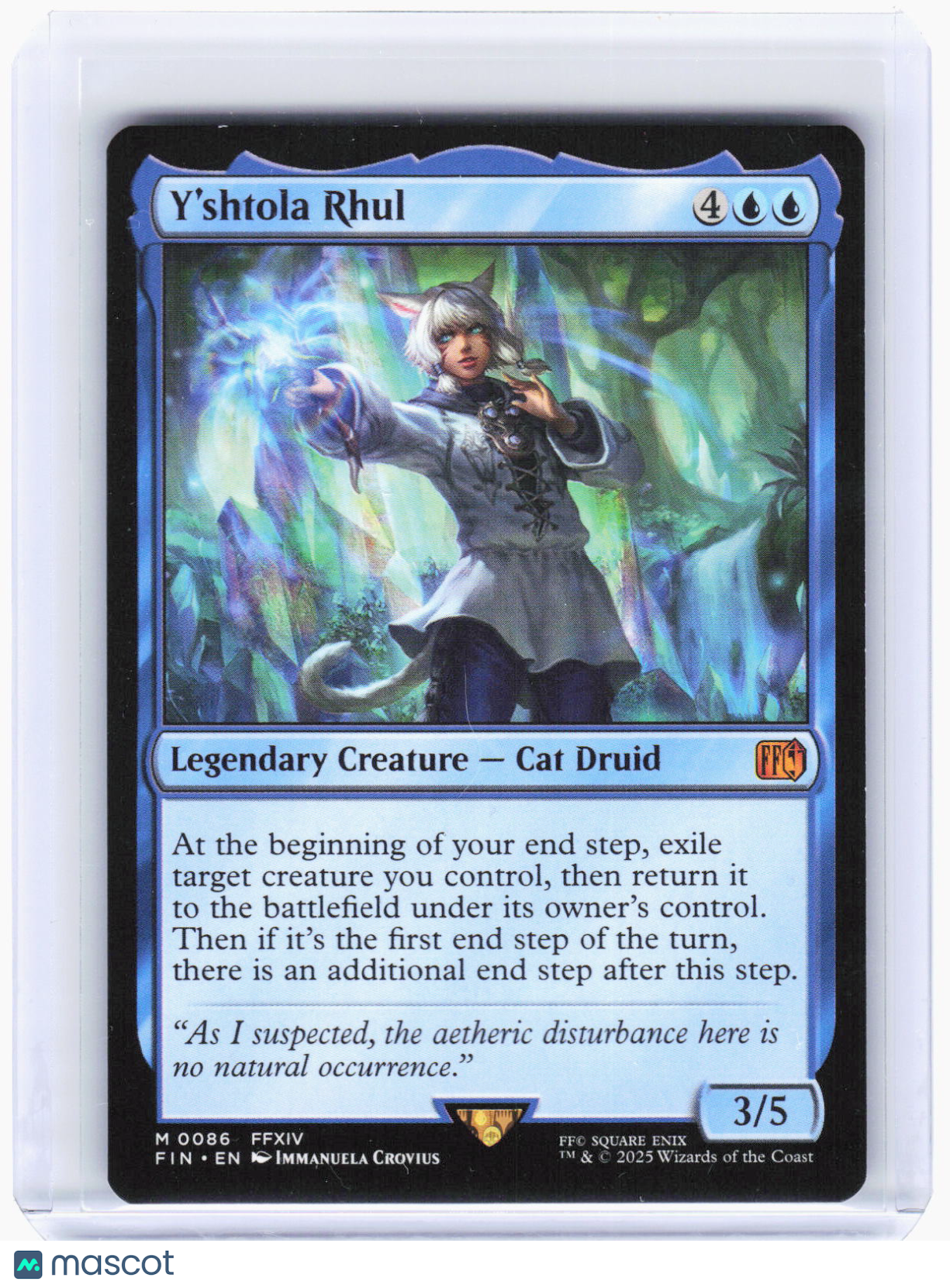 2025 Magic: The Gathering—Y'shtola Rhul #86 FINAL FANTASY—Mythic Non-Foil