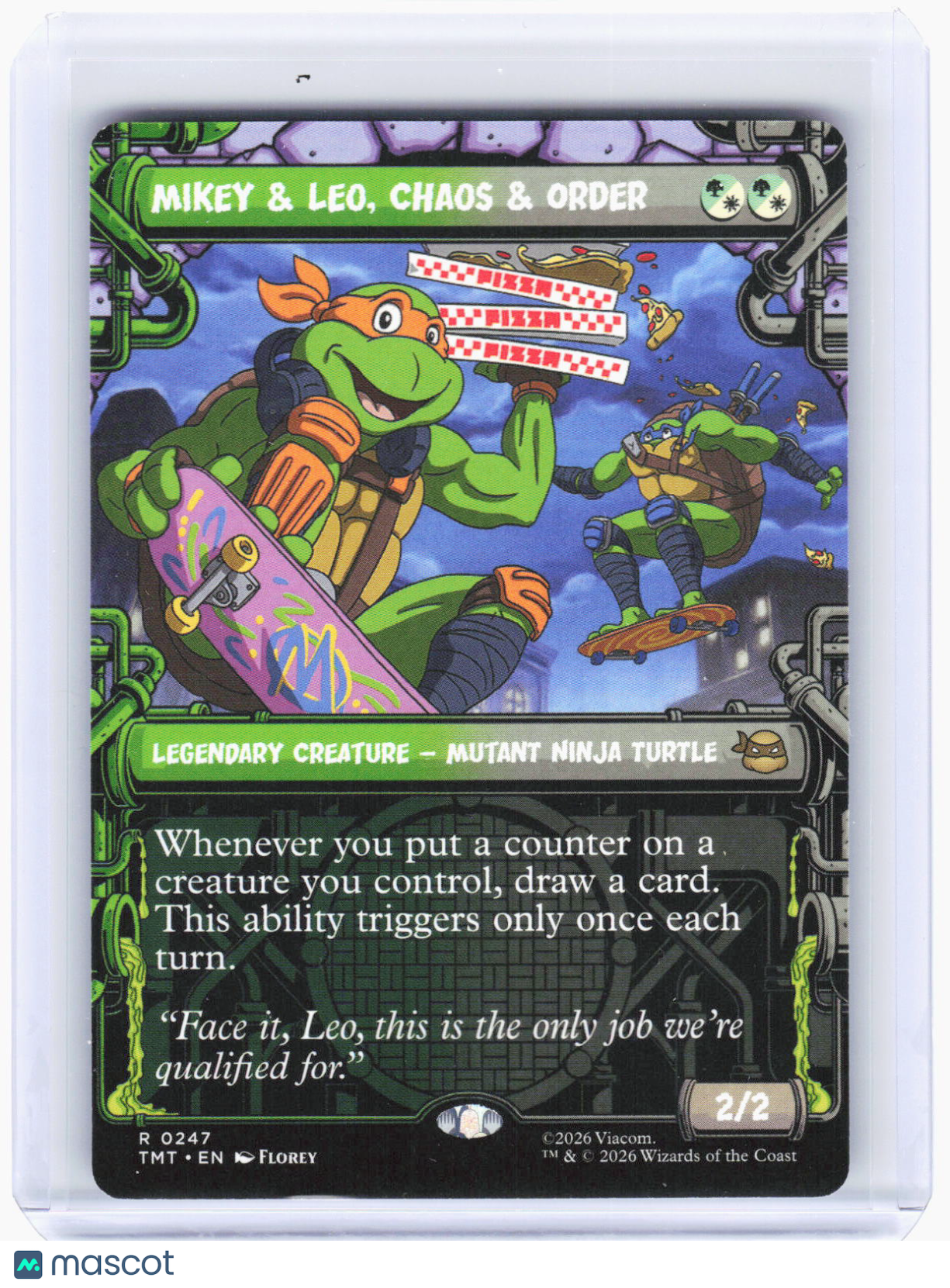 2024 Magic: The Gathering—Mikey & Leo, Chaos & Order #247 (TMT)—Rare Non-Foil
