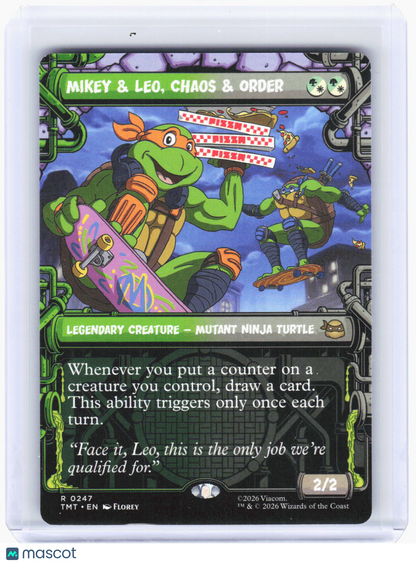 2024 Magic: The Gathering—Mikey & Leo, Chaos & Order #247 (TMT)—Rare Non-Foil