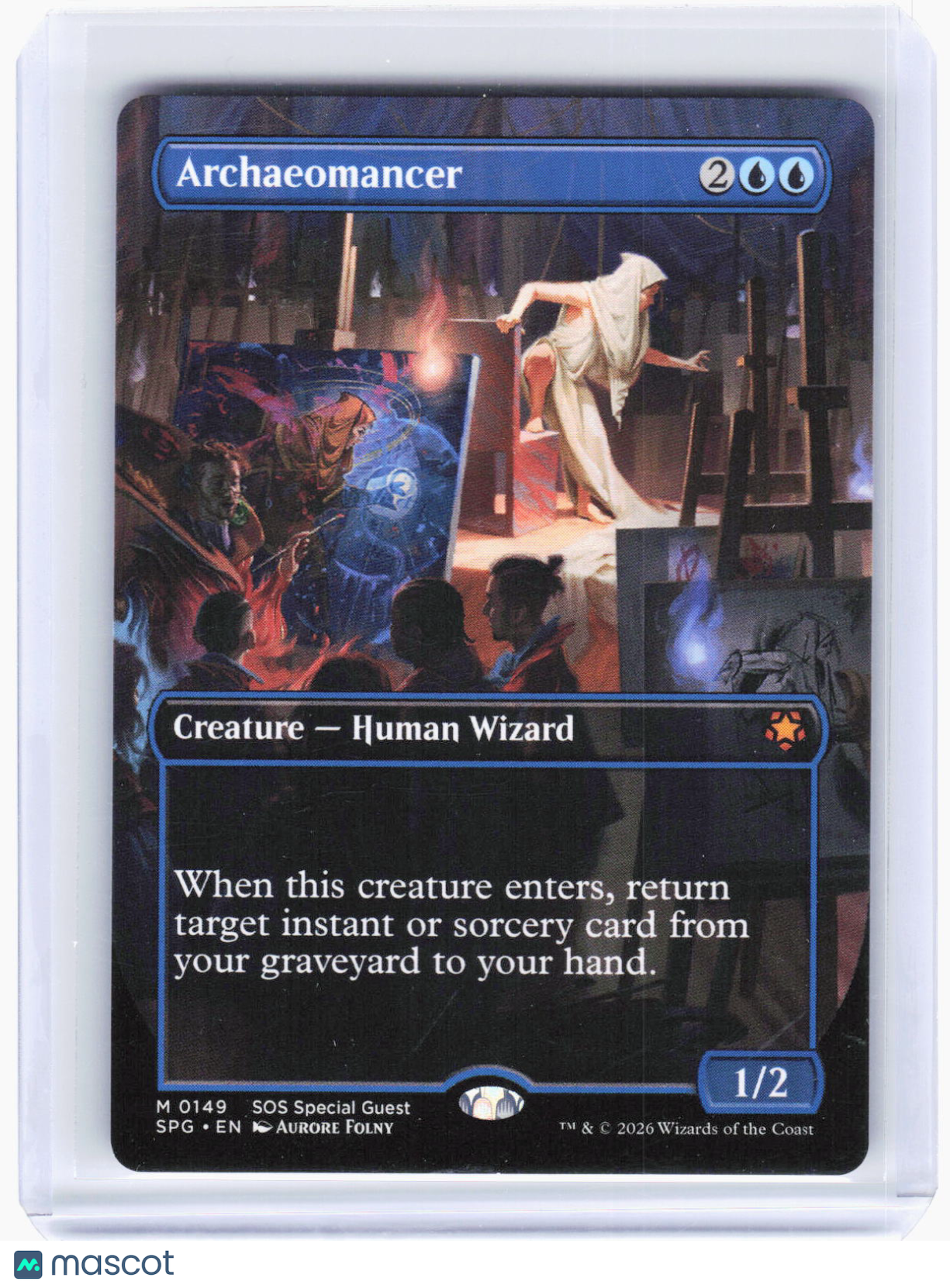 2024 Magic: The Gathering—Archaeomancer (Borderless) #149 (SPG)—Mythic Non-Foil