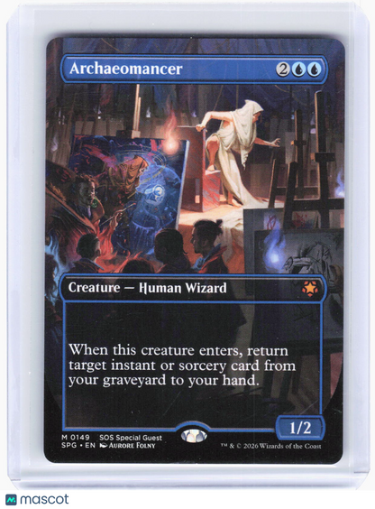 2024 Magic: The Gathering—Archaeomancer (Borderless) #149 (SPG)—Mythic Non-Foil