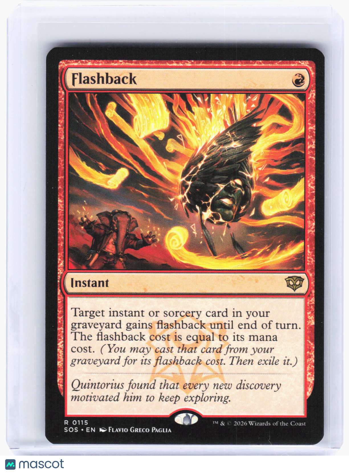 2026 Magic: The Gathering—Flashback #115 Secrets of Strixhaven—Rare Non-Foil