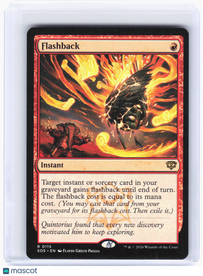 2026 Magic: The Gathering—Flashback #115 Secrets of Strixhaven—Rare Non-Foil