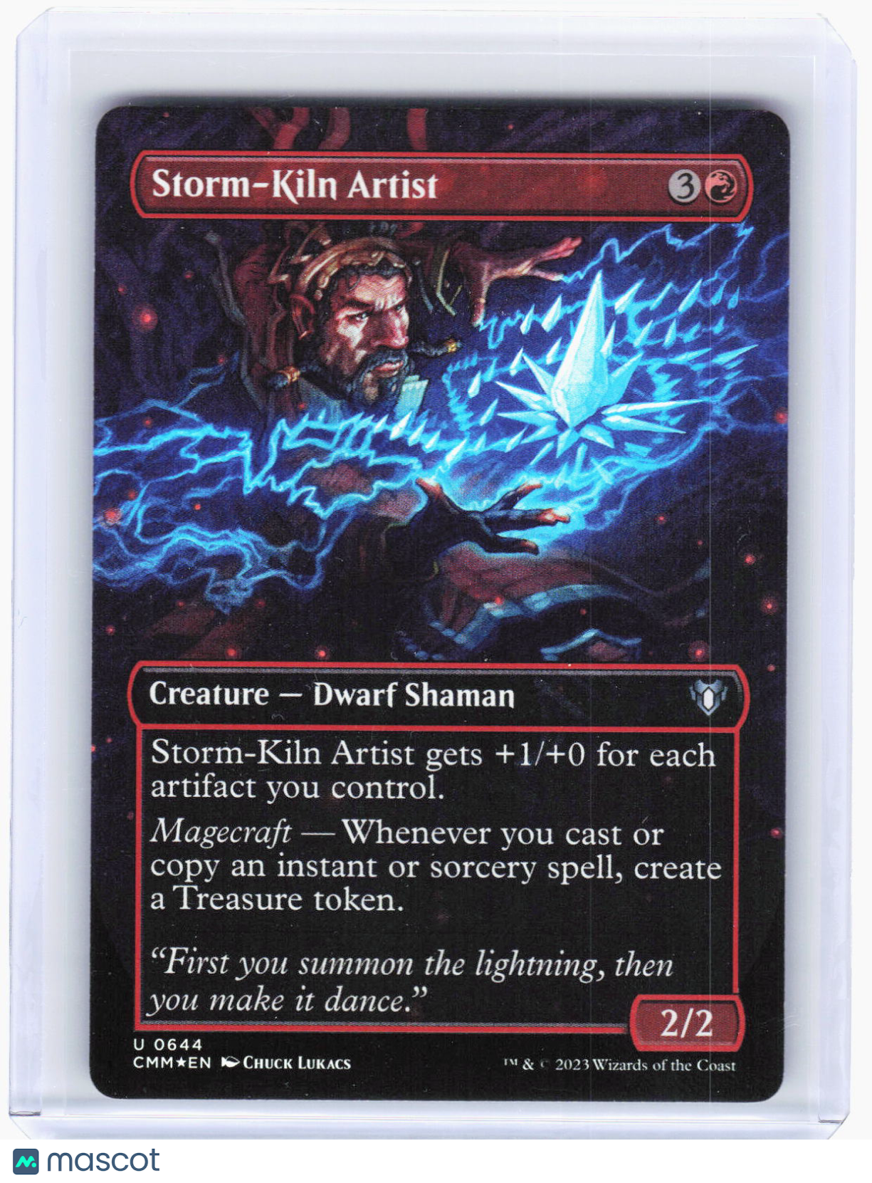 2023 Magic: The Gathering—Storm-Kiln Artist (Borderles) #644 (CMM)—Uncommon Foil