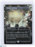 2024 Magic: The Gathering—Library of Leng (Borderless) #158 (SPG)—Mythic Foil