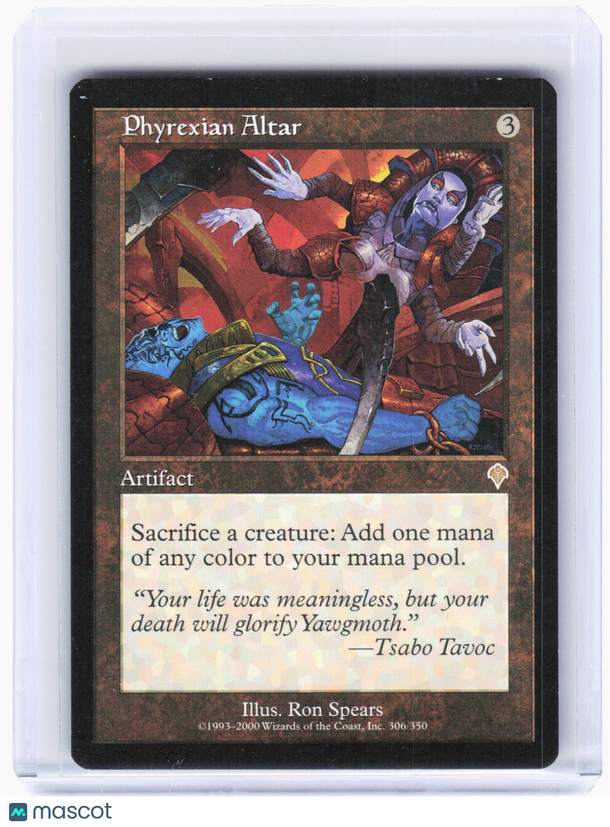2000 Magic: The Gathering—Phyrexian Altar #306 Invasion—Rare Non-Foil