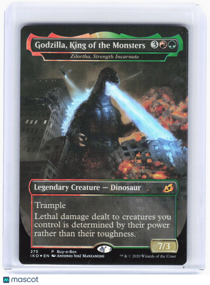 2020 Magic: The Gathering—Godzilla, King of the Monsters #275 (BABP)—Promo Foil
