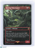 2023 Magic: The Gathering—Hunting Velociraptor #4 (REX)—Rare Non-Foil