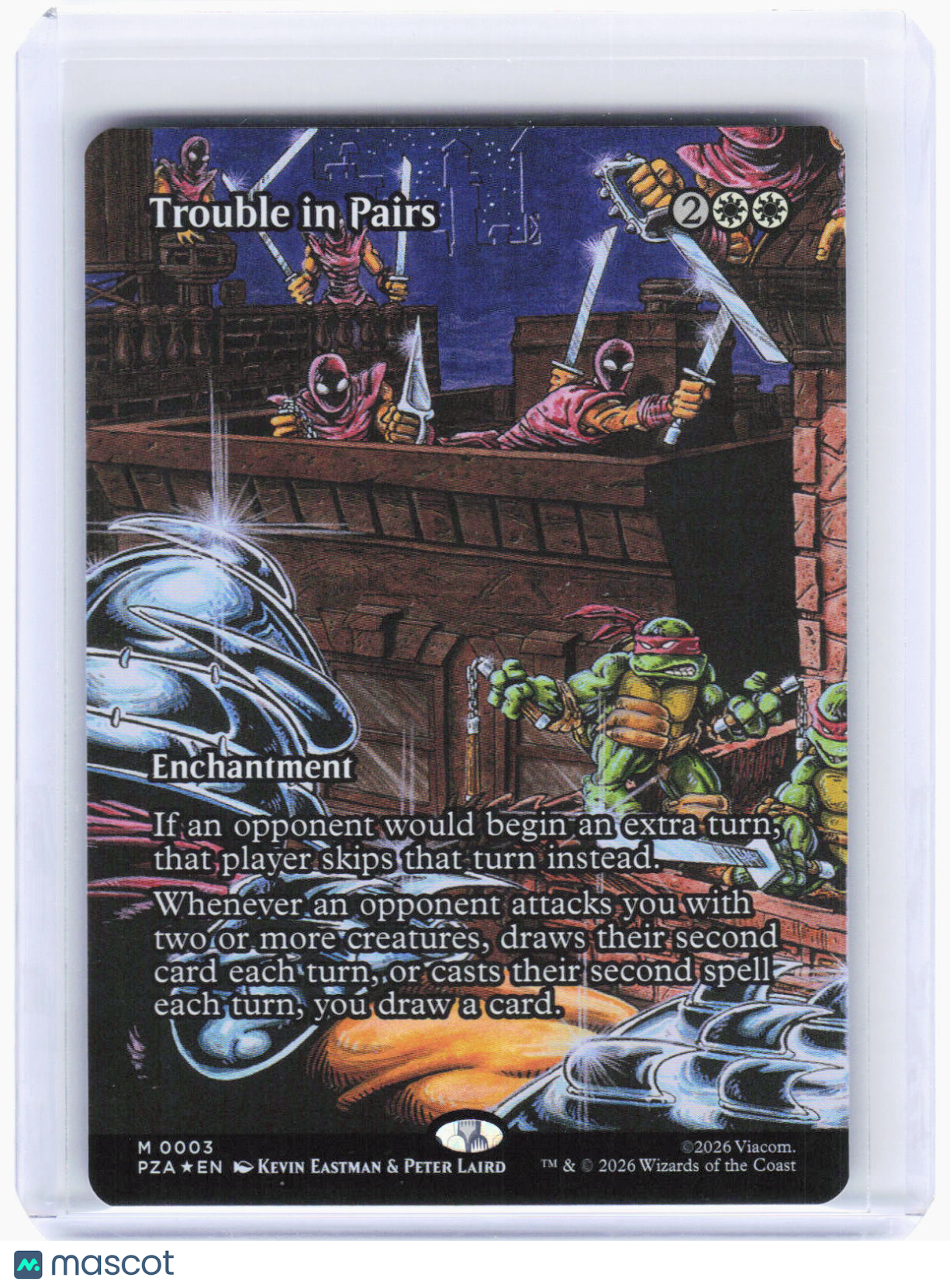 2024 Magic: The Gathering—Trouble in Pairs (Borderless) #3 (PZA)—Mythic Foil
