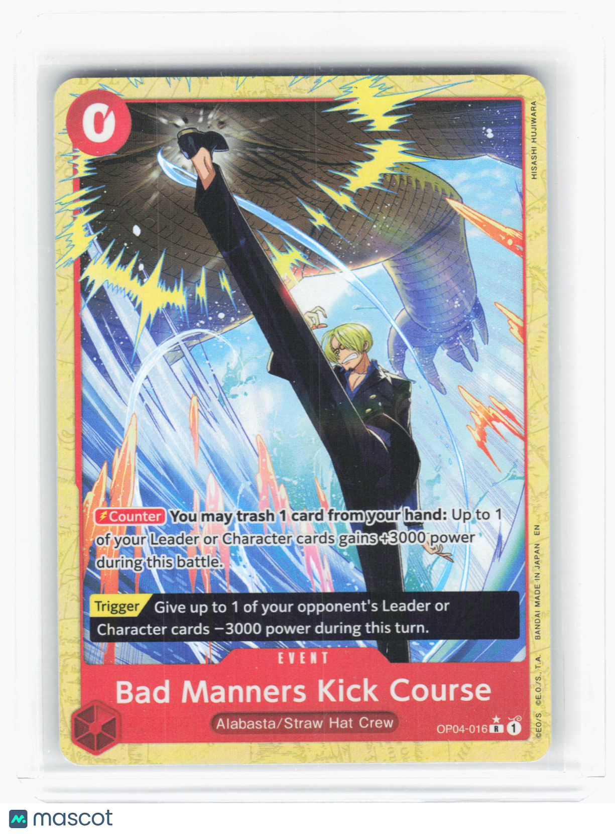 2025 Bad Manners Kick Course #OP04-016 -The Best- Vol. 2—Rare Foil (Alt Art)[LP]